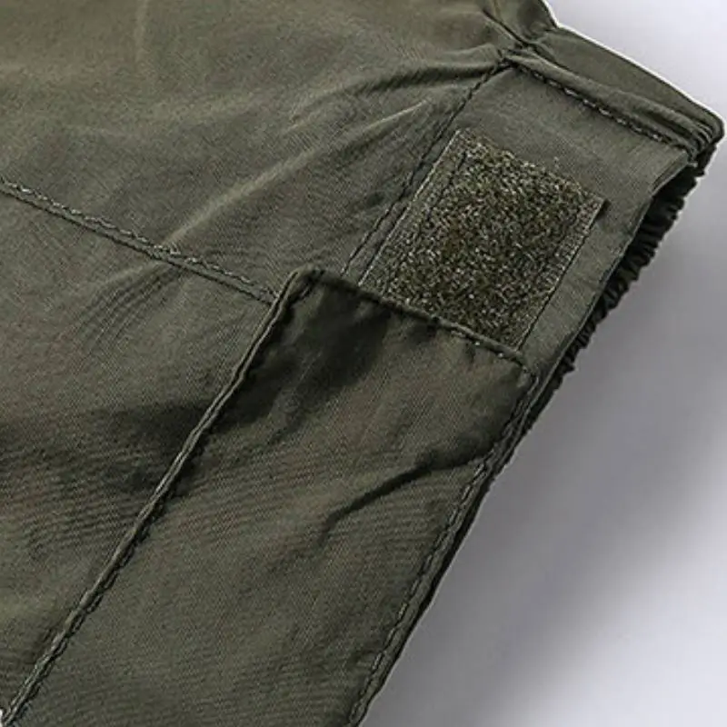 Retro Plain Cotton Jacket-8