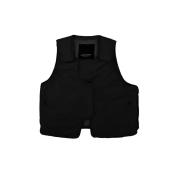Stitching Pure Color Loose Cotton padded Jacket