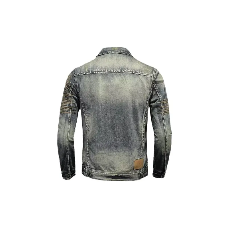 Fashion Casual Denim Jacket-1