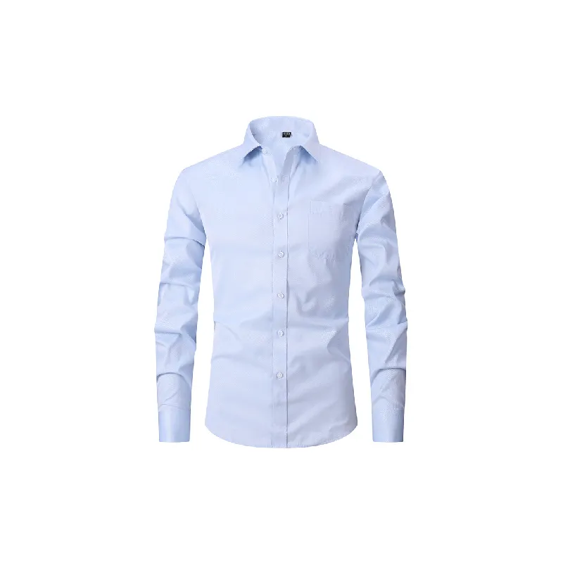 Business Basics Cotton Blended Fabric Shirt-2