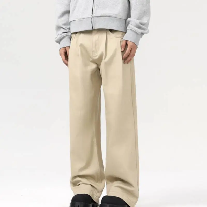 Retro Loose Cotton Casual Pants-4