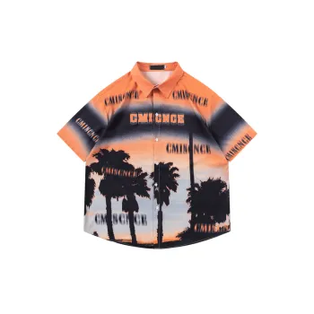 Trendy Breathable Flower Shirt