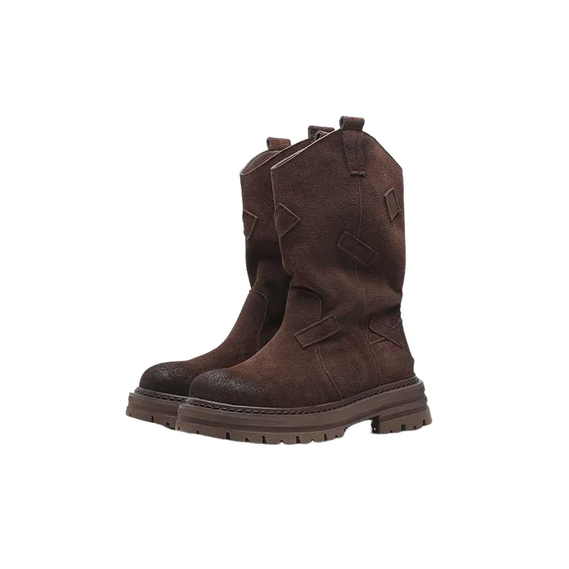 Retro Fashionable Knee high Boots-0