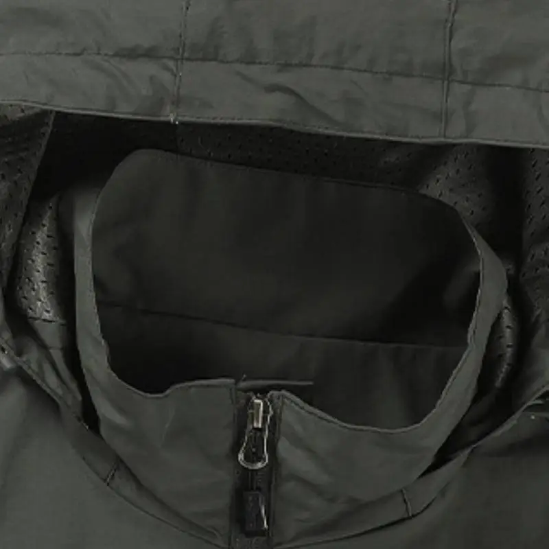 Simple Waterproof Nylon Jacket-6