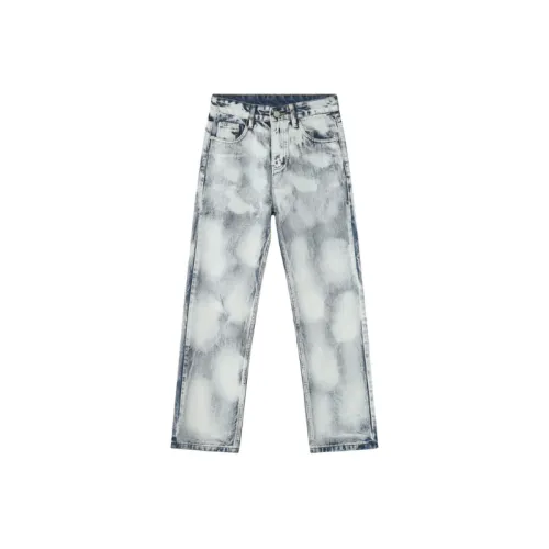 Straight Hip Hop Personality Sizzy Loose Retro Jeans