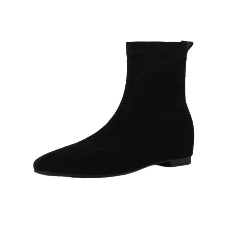 Simple Casual Ankle Boots-0