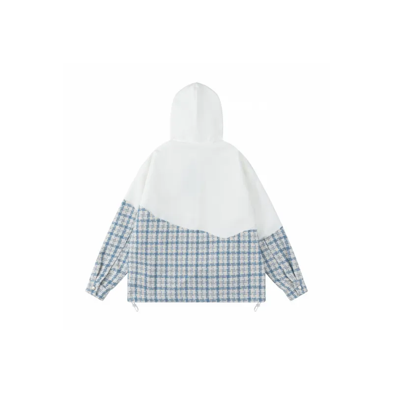 Retro Fashion Plaid Casual Sweatshirt-1