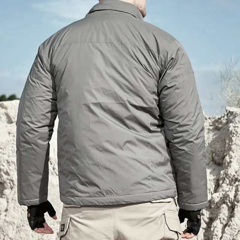 Casual Loose Nylon Quilted Jacket-2