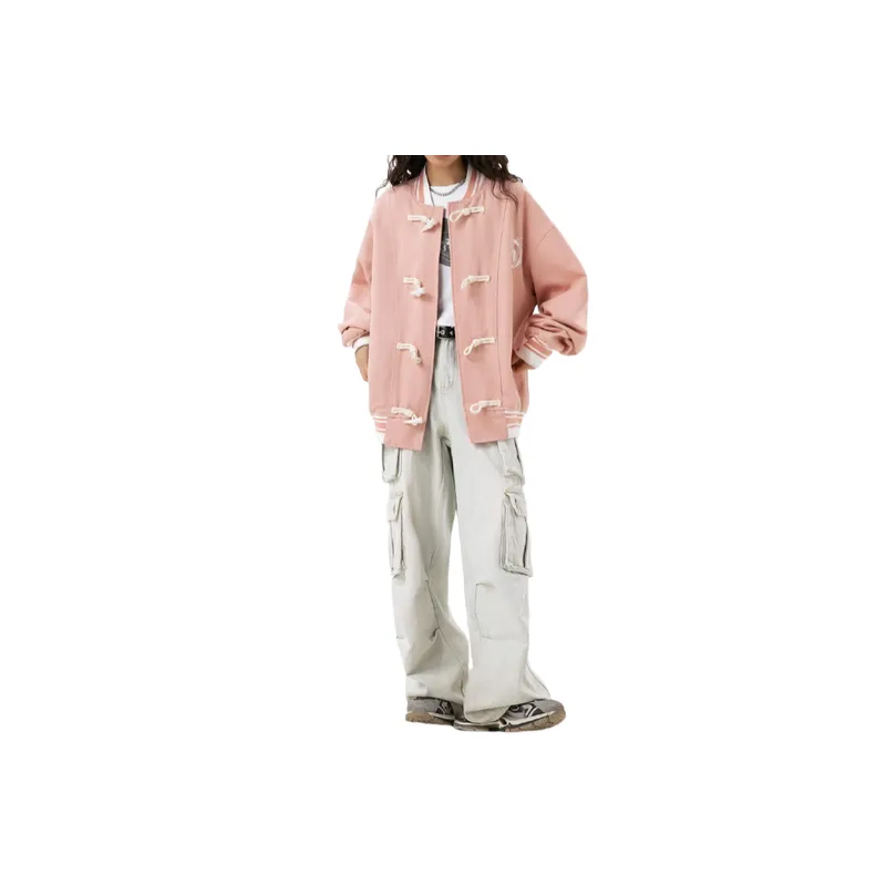 Tide Brand Embroidered Leather Jacket-10