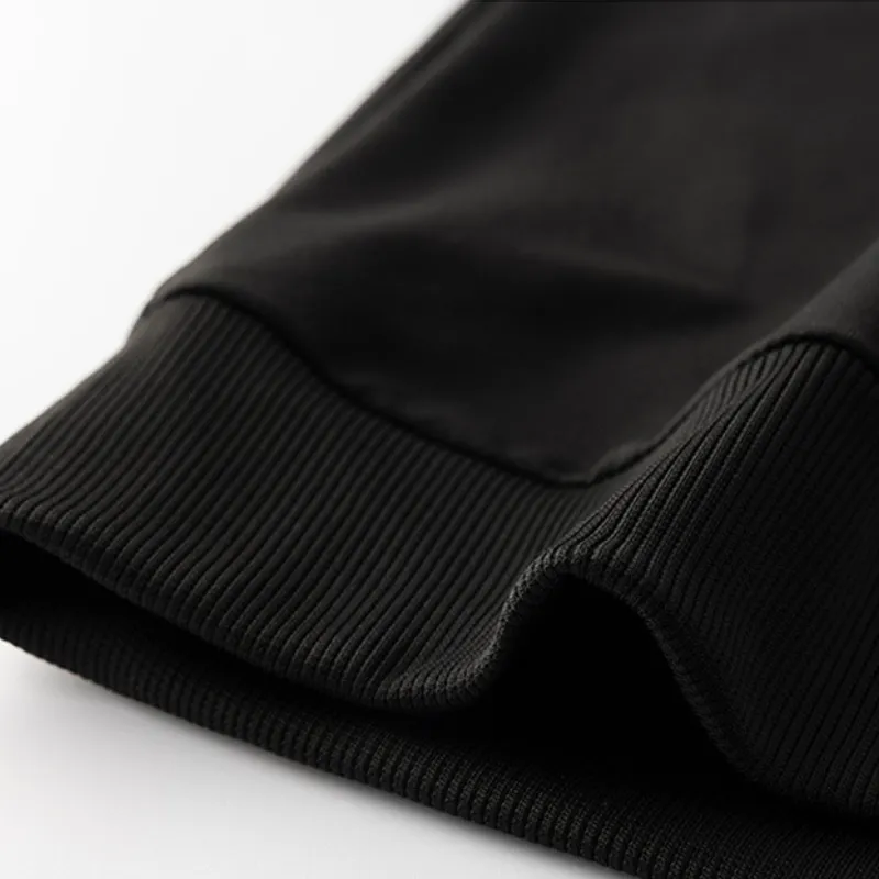 Casual Plain Polyester T Shirt-5