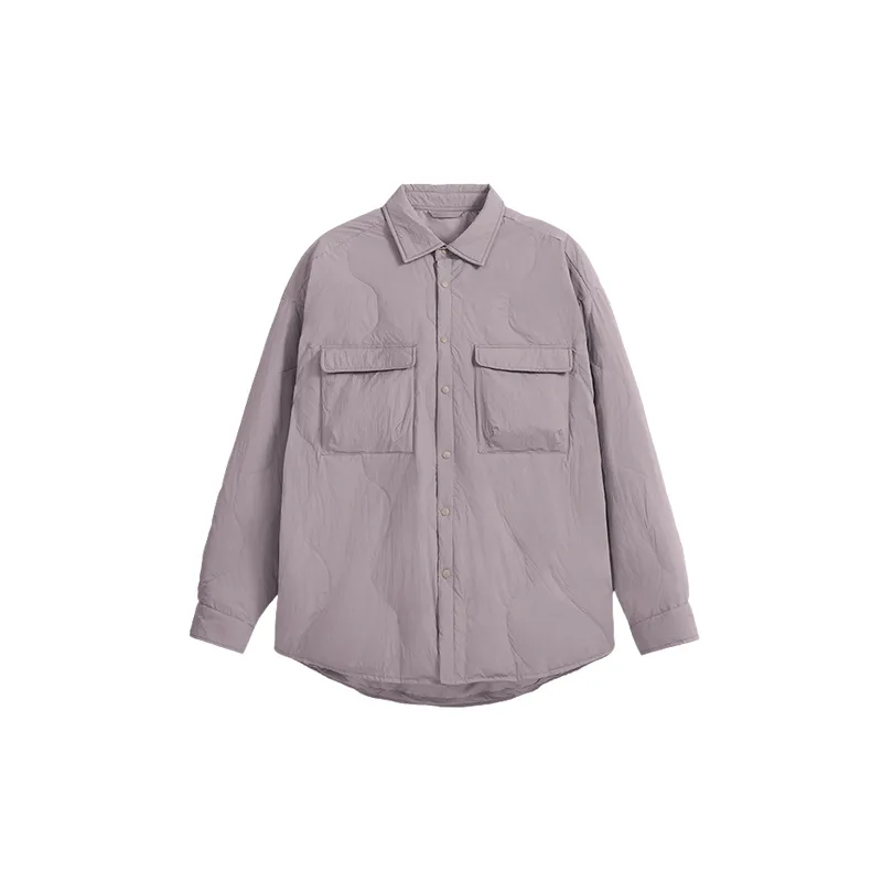 Simple Warming White Duck Down Jacket-0