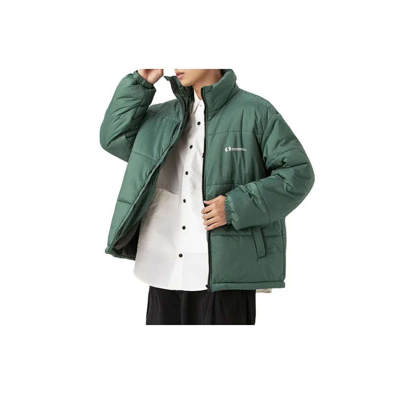 Casual Letter Quilted Jacket-2