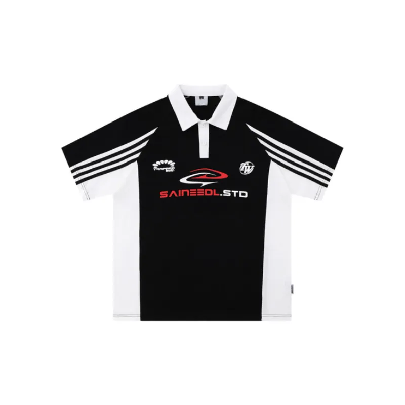 Trendy Polo Collar T Shirt-0
