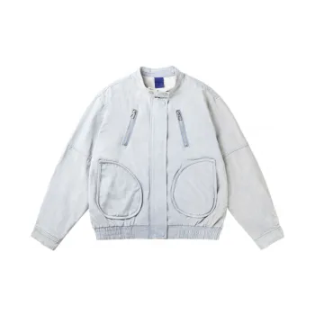 Trendy Washed Short Jacket