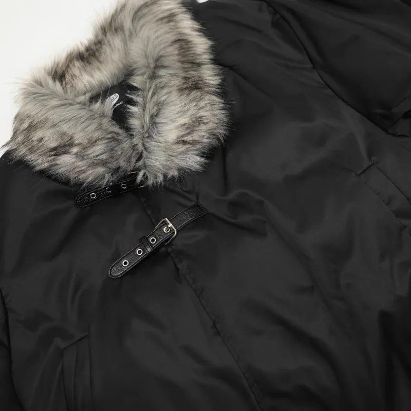 Retro Warming Loose Quilted Jacket-2