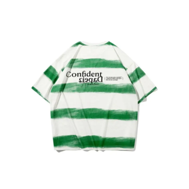 Gradient Trendy Half Sleeved T Shirt-1