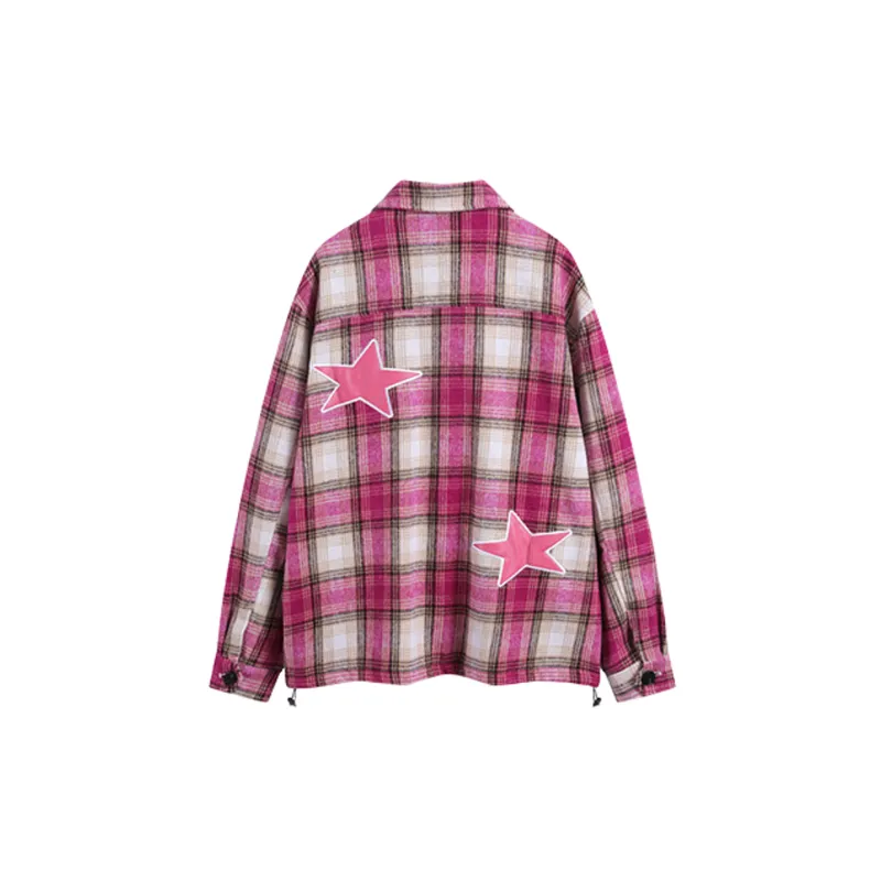 Star Plaid Jacket-4