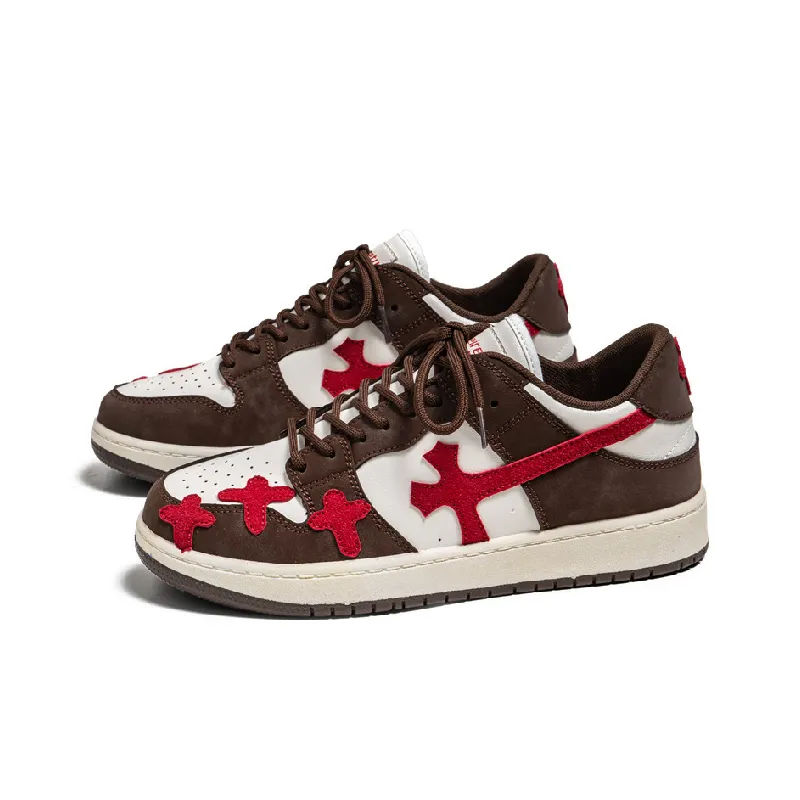Ins Trendy Original Cross Retro Platform Low top Casual Sneakers
