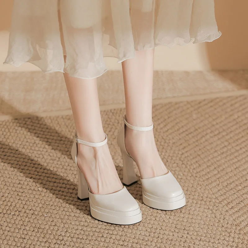 Sexy Waterproof Mary Jane Shoes-2