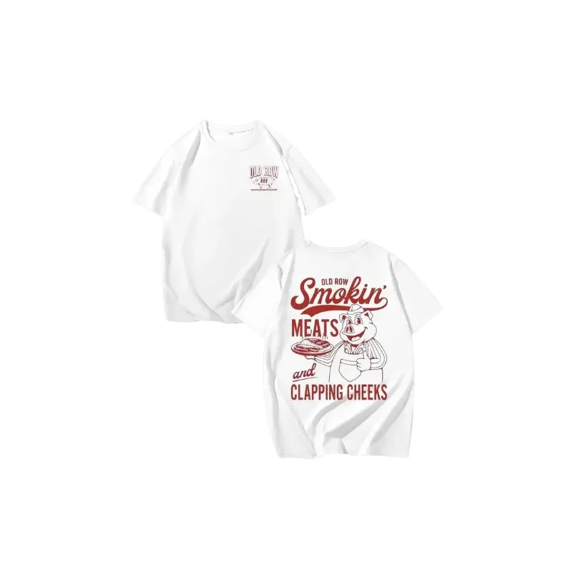 Casual Loose Cotton T Shirt-4