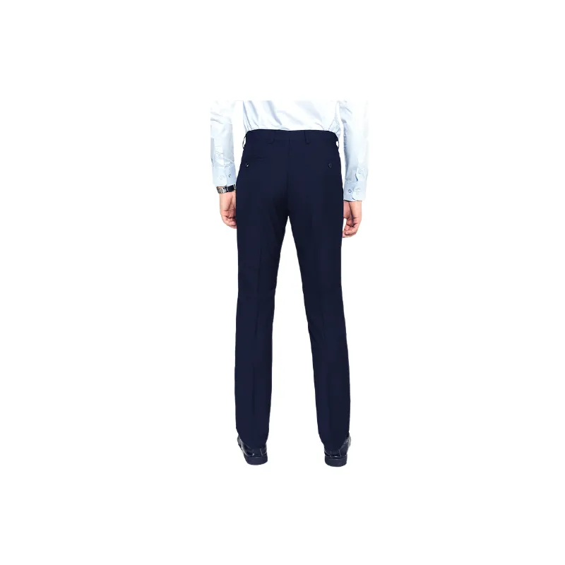 Casual Business Serge Suit Trousers Man-3