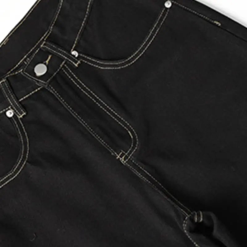Basics Simple Jeans Women-4
