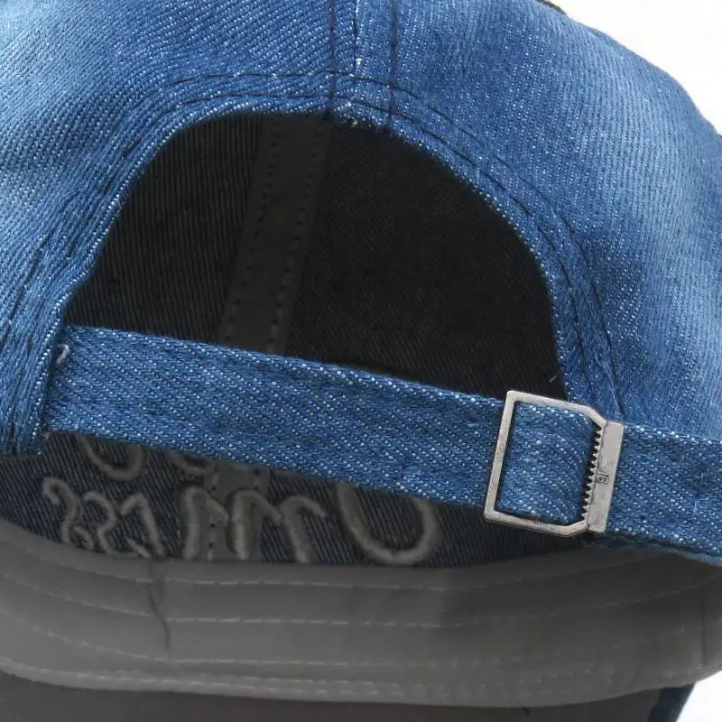 Denim Fashion Casual Peaked Cap-2