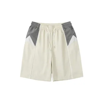 Color Blocking Athleisure Shorts