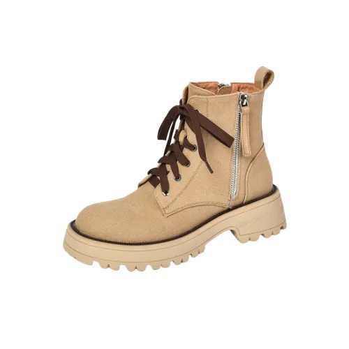 Casual Zipper Martin Boot