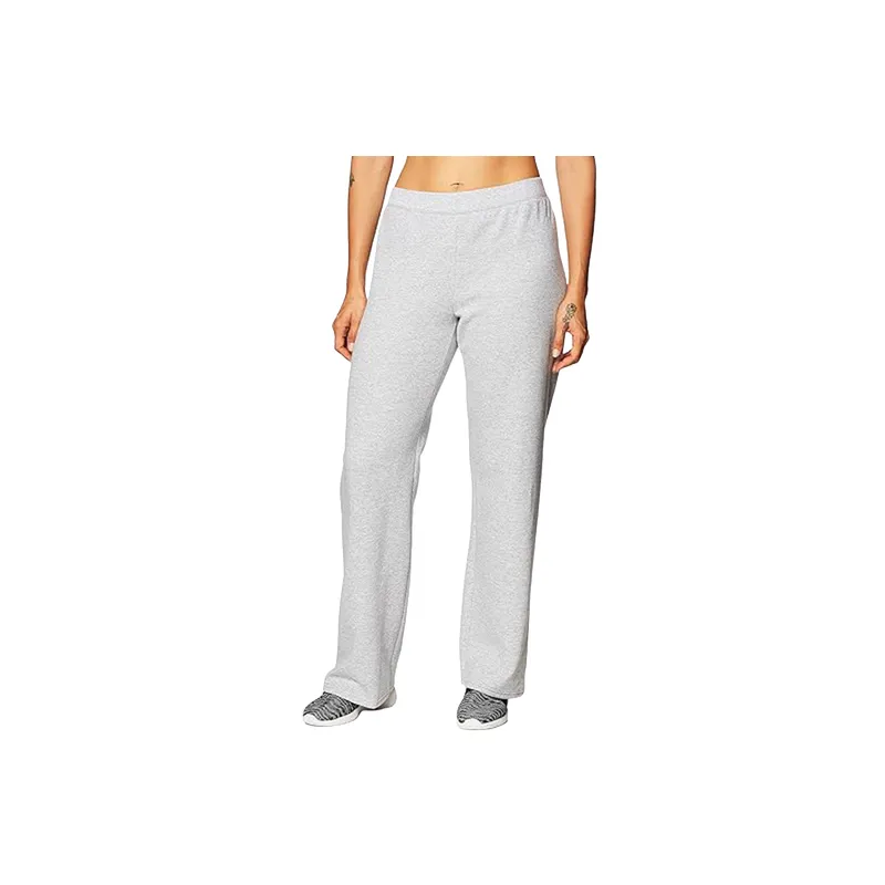 Loose Straight Leg Polyester Casual Pants Women-1
