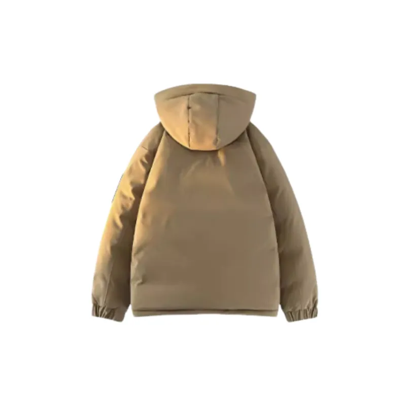Loose Warming White Duck Down Jacket-11