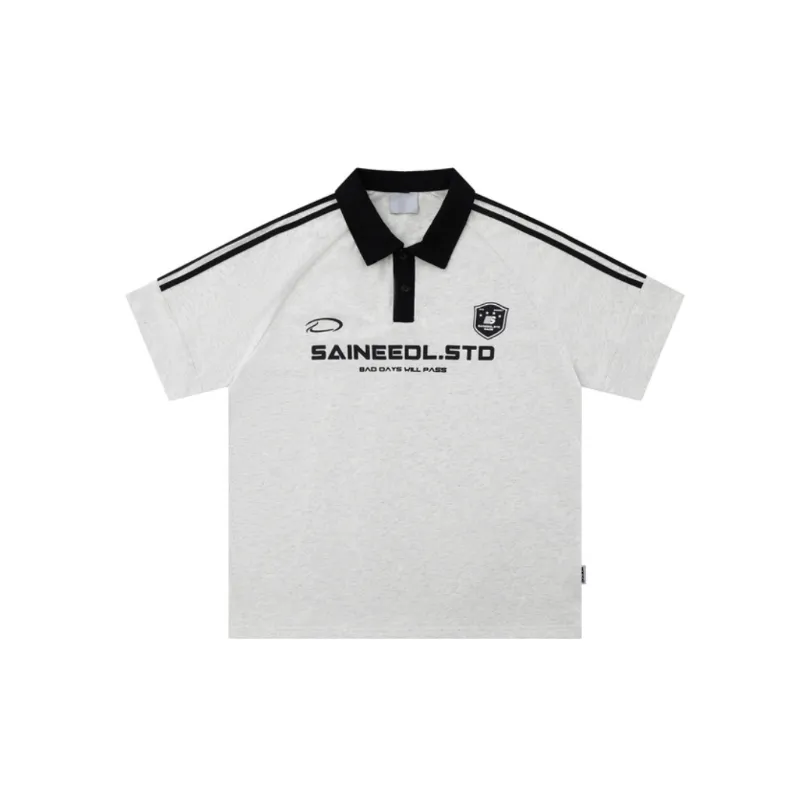 Trendy Retro Polo Shirt-2