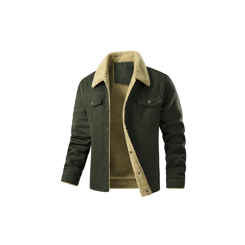Casual Warming Quilted Jacket-7