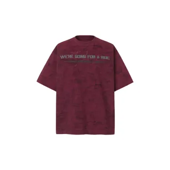 Fashionable Loose 100% Cotton T Shirt