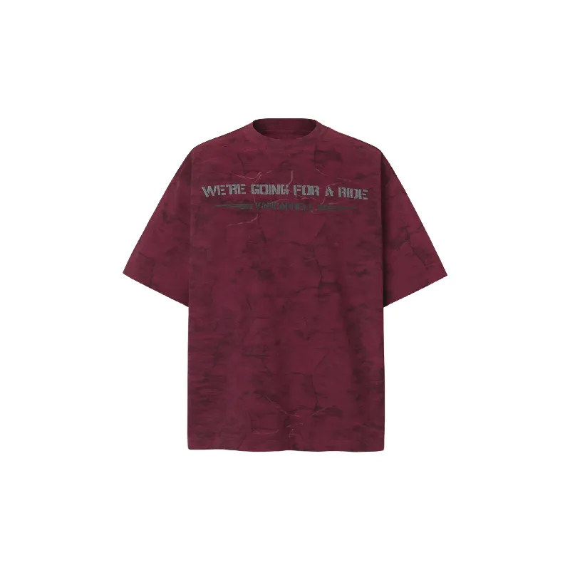 Fashionable Loose 100% Cotton T Shirt-4