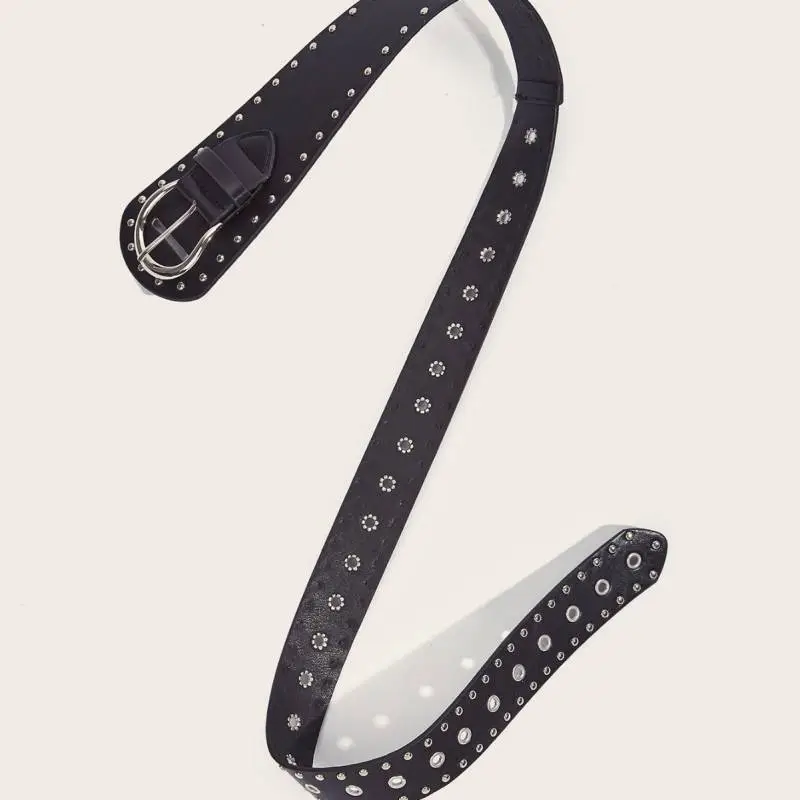 Punk Fashionable Leather Belt-3