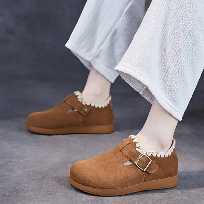Retro Fashionable Women'S Casual Shoes-4