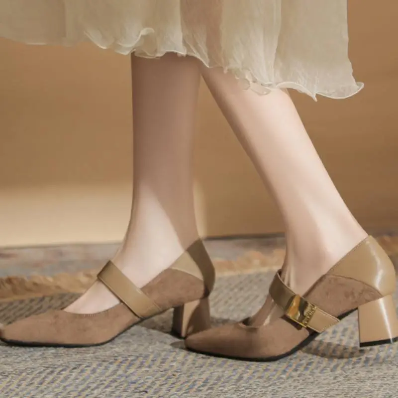 Basics Simple Mary Jane Shoes-2