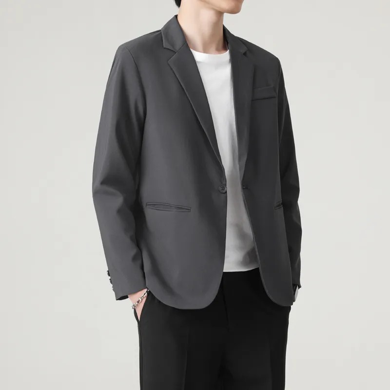 Basics Loose Business Suit-7