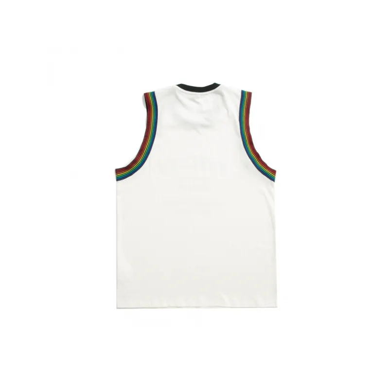 Retro Printed Sleeveless Vest-3