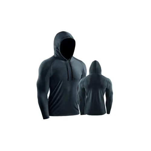 Loose Sporty Blended Synthetic Fabrics Fitness Clothing