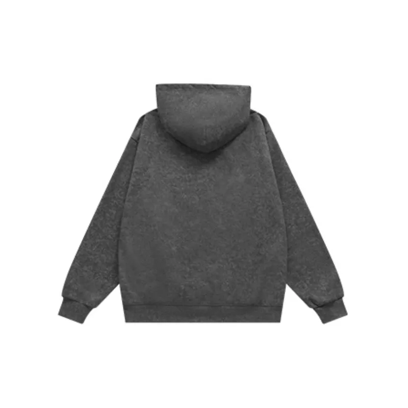 Fashion Loose Polyester Sweatshirt-14