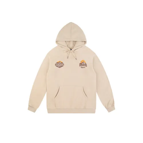 Mountain Foam Printing Loose Hoodie