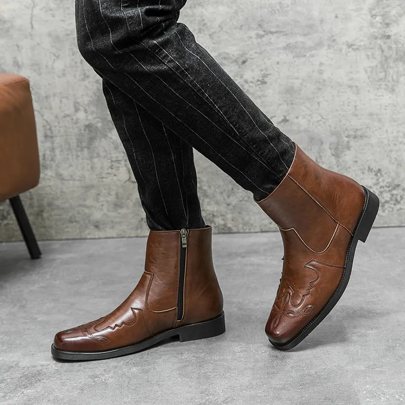 Fashion Casual Ankle Boots-8