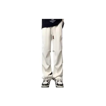 Loose Casual Thin Pendant Wide Leg Trousers