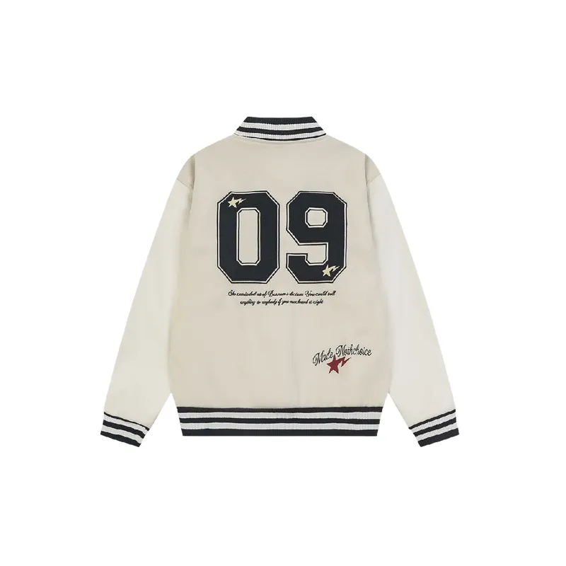 Embroidery Loose Cotton Jacket-1