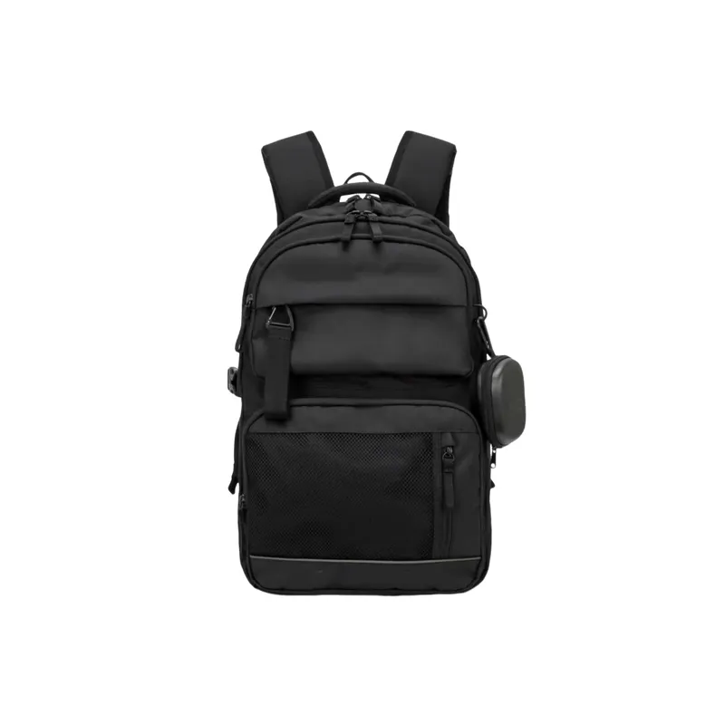 Casual Plain Backpack-0