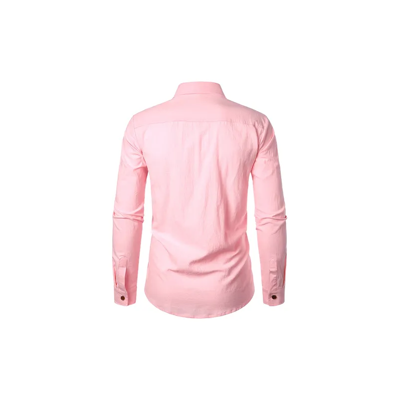 Fashionable Basics Cotton Blended Fabric Shirt-5