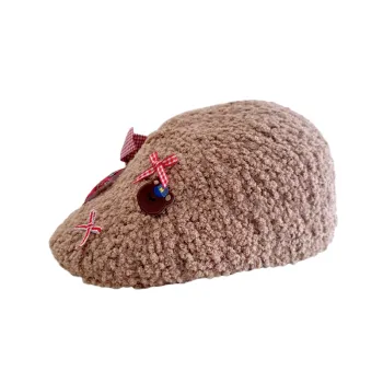 Cute Simple Peaked Cap
