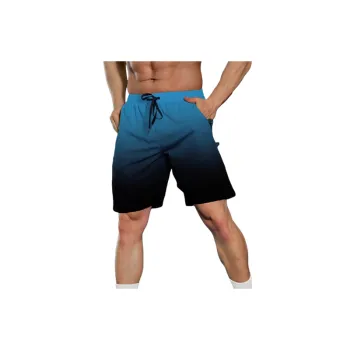Casual Loose Blended Synthetic Fabrics Sports Shorts
